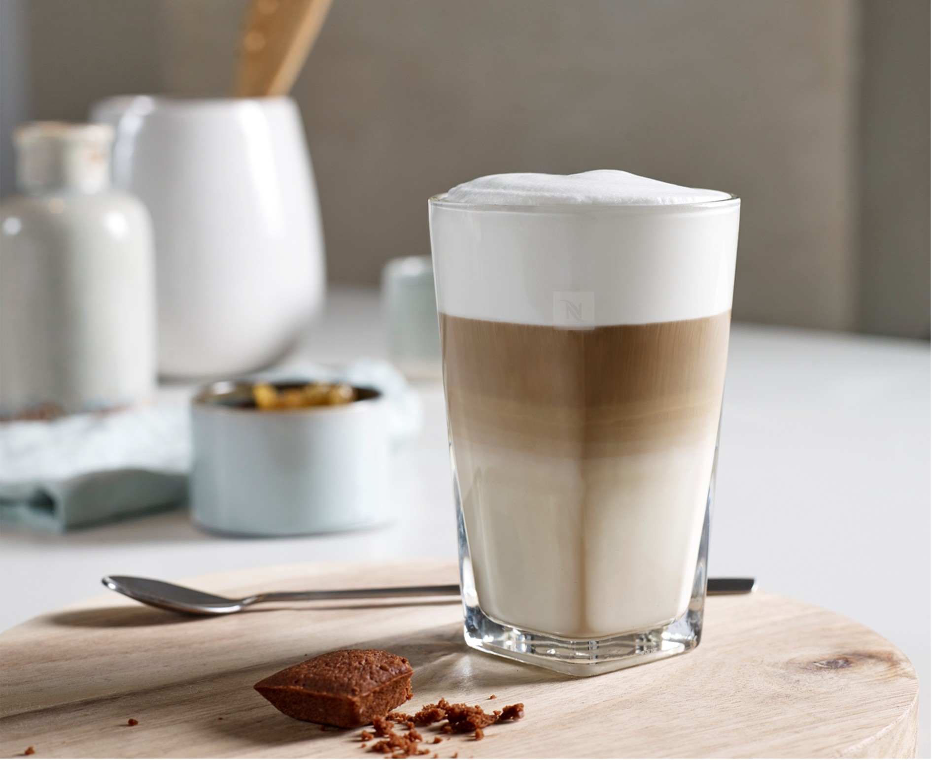Le latte macchiato